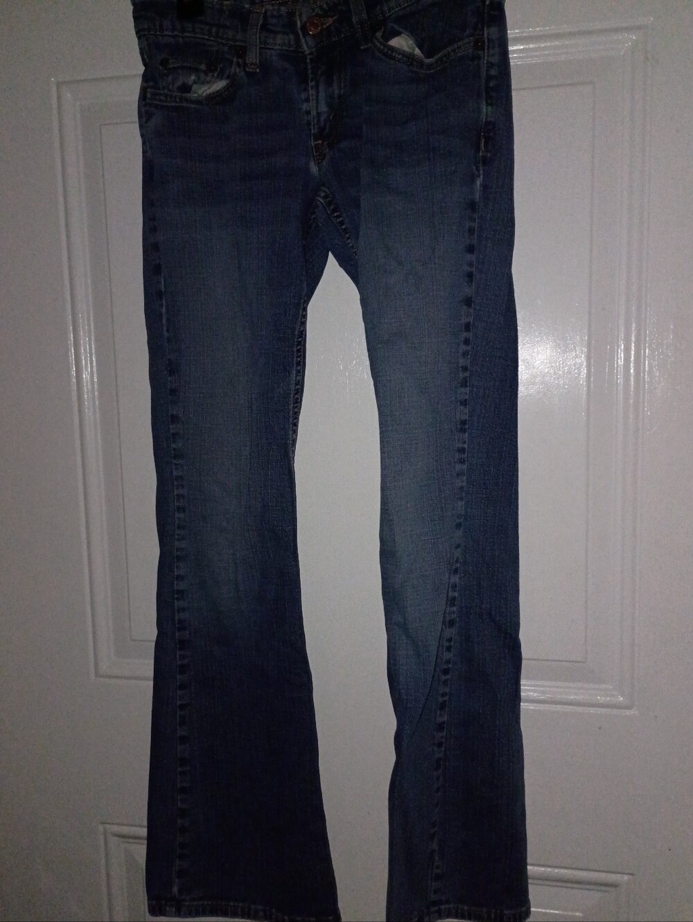 Flared Blue Jeans